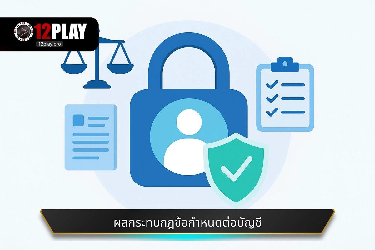 การจัดการบัญชีและผลกระทบจาก กฎและข้อกำหนด