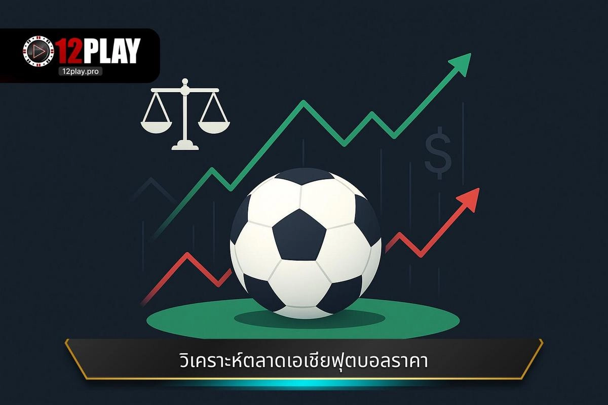  การวิเคราะห์ตลาด อัตราต่อรองแบบเอเชีย ฟุตบอล และการเคลื่อนไหวของราคา
