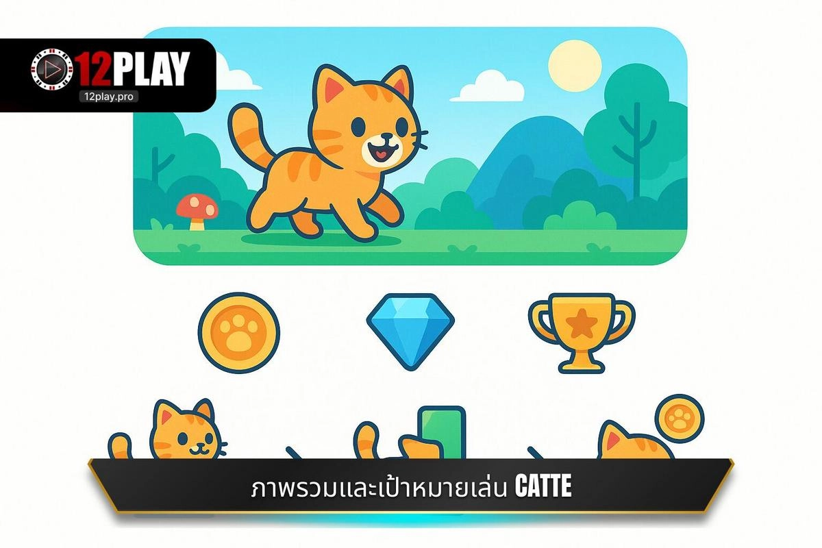 ภาพรวมของเกมและเป้าหมายหลักในการเล่น วิธีเล่น Catte